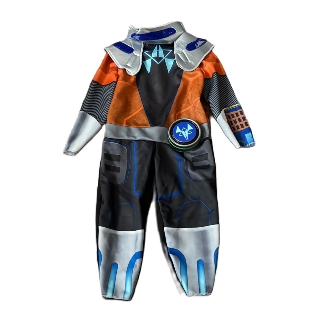 Disney Junior 2T Toddler Miles from Tomorrowland Halloween Costume Silver Orange